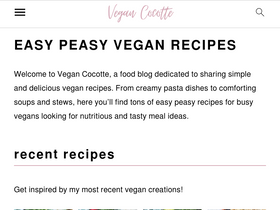 'vegancocotte.com' screenshot