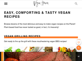 'veganheaven.org' screenshot
