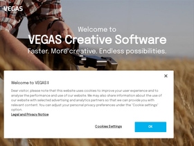 'vegascreativesoftware.com' screenshot
