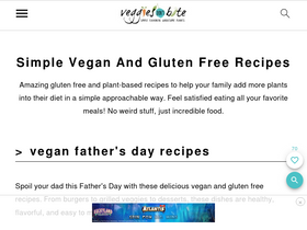 'veggiesdontbite.com' screenshot