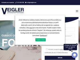 'veigler.com' screenshot
