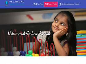 'velammalonline.com' screenshot