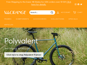 'velo-orange.com' screenshot