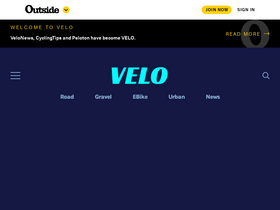 'velonews.com' screenshot
