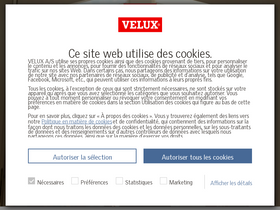 'velux.fr' screenshot