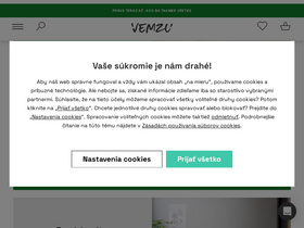 'vemzu.sk' screenshot