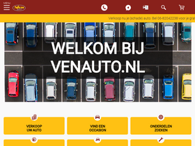 'venauto.nl' screenshot