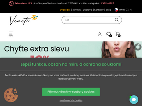 'veneti.cz' screenshot