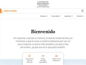 'veniracristo.org' screenshot