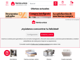 'venta-unica.com' screenshot