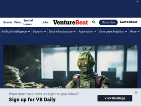 'venturebeat.com' screenshot