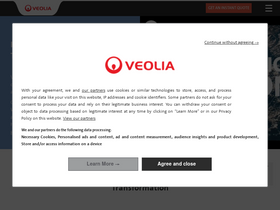 'veolia.co.uk' screenshot