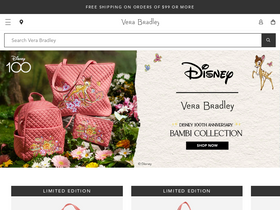 'verabradley.com' screenshot