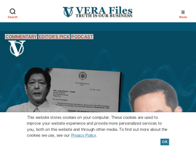 'verafiles.org' screenshot