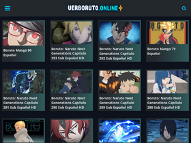 'verboruto.online' screenshot