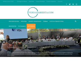 'verdadabierta.com' screenshot