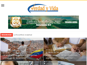 'verdadyvida.org' screenshot