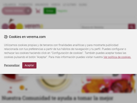 'verema.com' screenshot