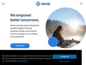'verisk.com' screenshot