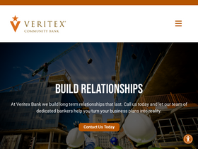 'veritexbank.com' screenshot