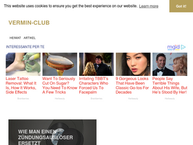 'vermin-club.org' screenshot
