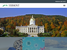 'vermont.gov' screenshot