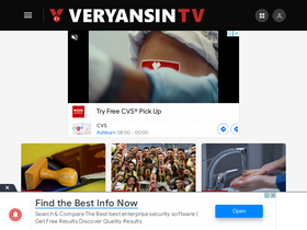 'veryansintv.com' screenshot