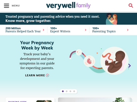 'verywellfamily.com' screenshot