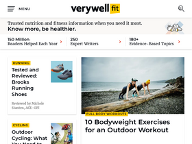 'verywellfit.com' screenshot