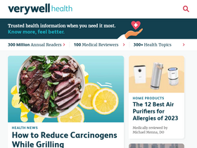 'verywellhealth.com' screenshot