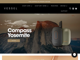 'vesselbrand.com' screenshot