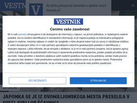 'vestnik.si' screenshot