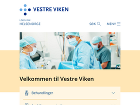 'vestreviken.no' screenshot