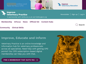 'veterinary-practice.com' screenshot