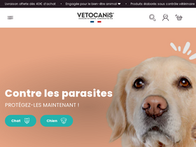 'vetocanis.com' screenshot