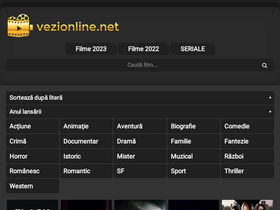 'vezionline.net' screenshot