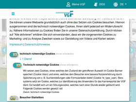 'vgf-ffm.de' screenshot