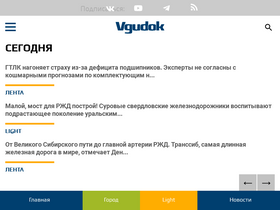 'vgudok.com' screenshot