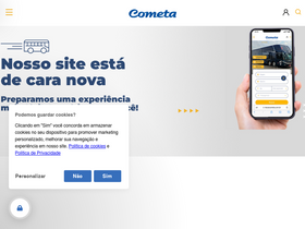 'viacaocometa.com.br' screenshot