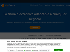 'viafirma.com' screenshot