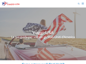 'viaggi-usa.it' screenshot