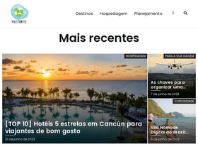 'viajeibonito.com.br' screenshot