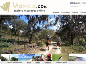 'vianica.com' screenshot