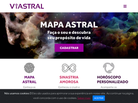 'viastral.com.br' screenshot