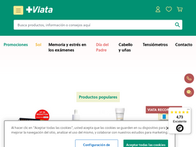 'viata.es' screenshot