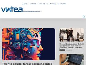 'viatea.es' screenshot