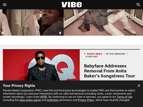 'vibe.com' screenshot