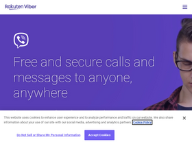 'viber.com' screenshot