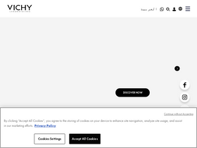 'vichy-me.com' screenshot