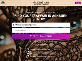 'victoriamilan.com' screenshot